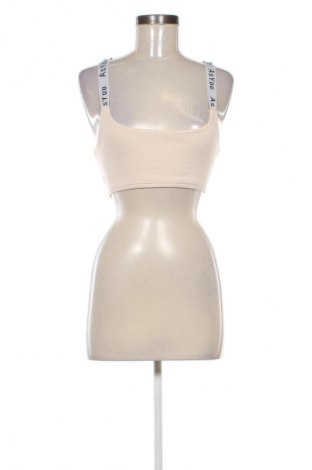 Дамски спортен топ Unbranded, Размер S, Цвят Екрю, Цена 15,00 лв.
