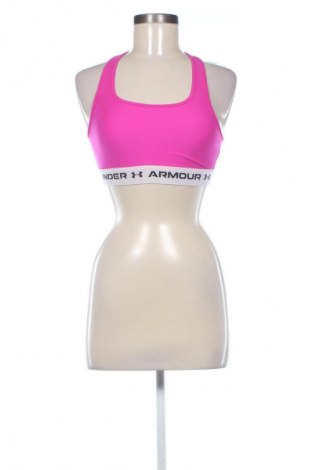 Damski sportowy top Under Armour, Rozmiar S, Kolor Różowy, Cena 76,40 zł