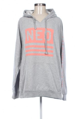 Damen Sweatshirt Adidas Neo, Größe XXL, Farbe Grau, Preis € 29,28
