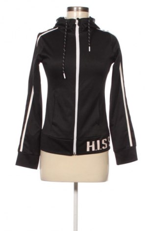 Дамски суитшърт H.I.S, Размер XS, Цвят Черен, Цена 23,99 лв.