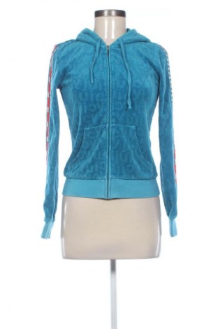 Γυναικείο φούτερ Juicy Couture, Μέγεθος S, Χρώμα Μπλέ, Τιμή 34,33 €
