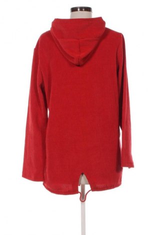 Дамски суитшърт Laura Torelli, Размер M, Цвят Червен, Цена 22,99 лв.
