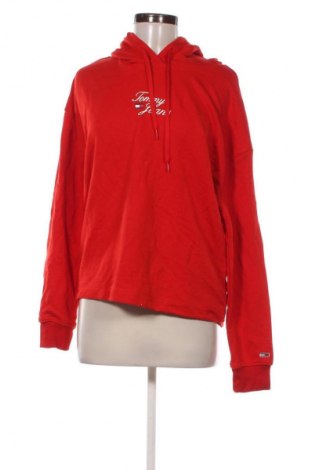Hanorac de femei Tommy Jeans, Mărime L, Culoare Roșu, Preț 227,99 Lei