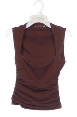 Γυναικείο τοπ Abercrombie & Fitch, Μέγεθος XS, Χρώμα Καφέ, Τιμή 27,99 €