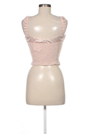 Дамски топ Bershka, Размер S, Цвят Бежов, Цена 46,11 лв.