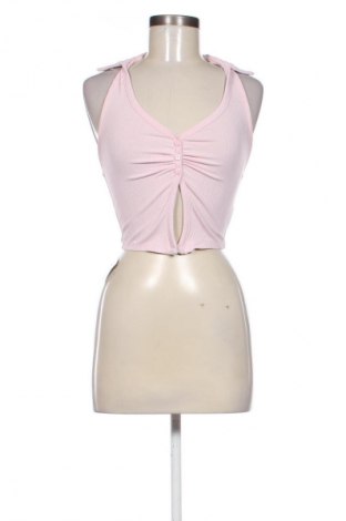 Дамски топ Bershka, Размер XS, Цвят Розов, Цена 23,99 лв.