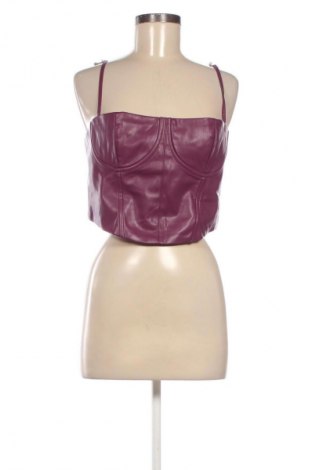 Damentop Bershka, Größe XL, Farbe Lila, Preis 15,00 €