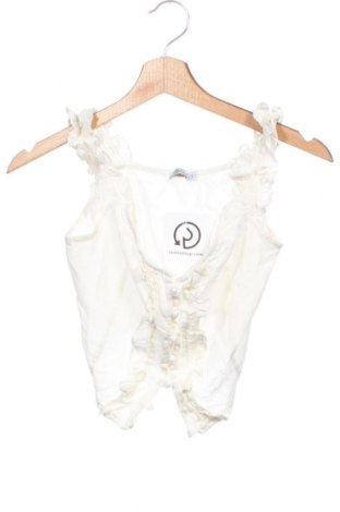 Top de femei FullaModa, Mărime S, Culoare Ecru, Preț 76,32 Lei