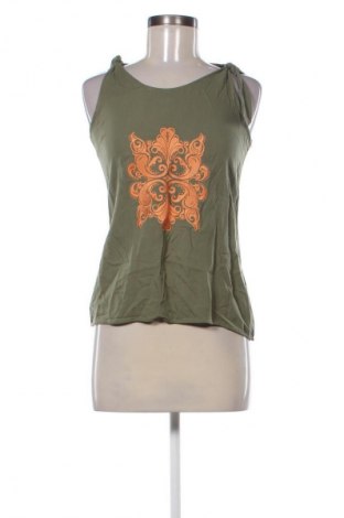 Дамски топ Massimo Dutti, Размер S, Цвят Зелен, Цена 55,10 лв.