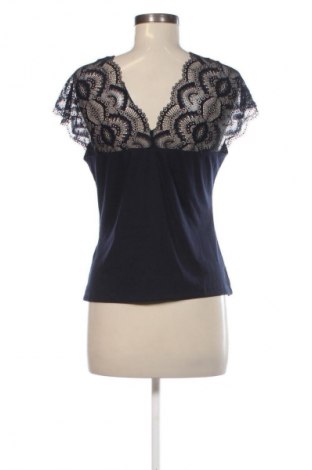 Γυναικείο τοπ Morgan, Μέγεθος L, Χρώμα Μπλέ, Τιμή 27,99 €