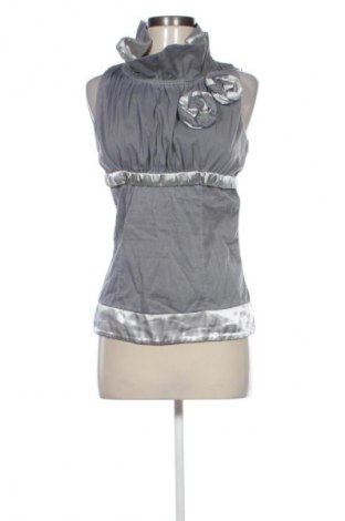 Γυναικείο τοπ Piazza Italia, Μέγεθος L, Χρώμα Γκρί, Τιμή 9,43 €