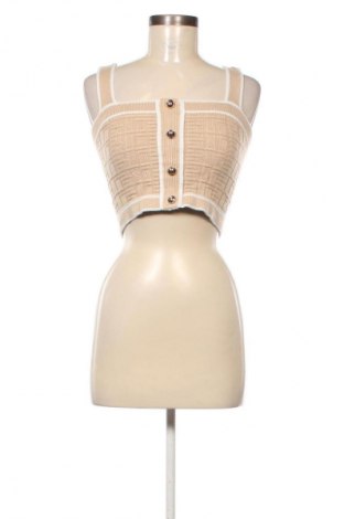 Дамски топ Unbranded, Размер M, Цвят Бежов, Цена 10,73 €