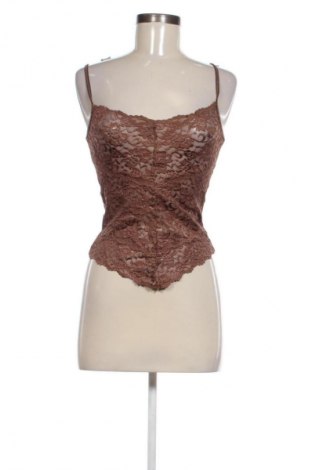 Γυναικείο τοπ Unbranded, Μέγεθος M, Χρώμα Καφέ, Τιμή 14,83 €
