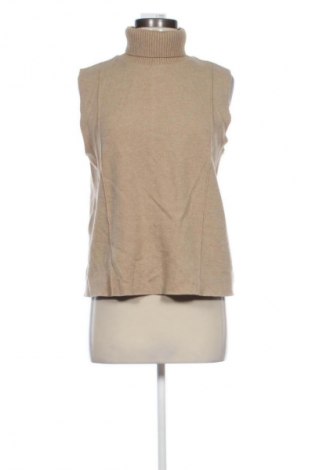 Дамски топ Zara, Размер L, Цвят Бежов, Цена 17,86 лв.