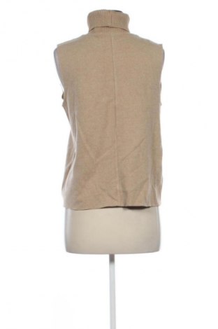 Дамски топ Zara, Размер L, Цвят Бежов, Цена 17,86 лв.