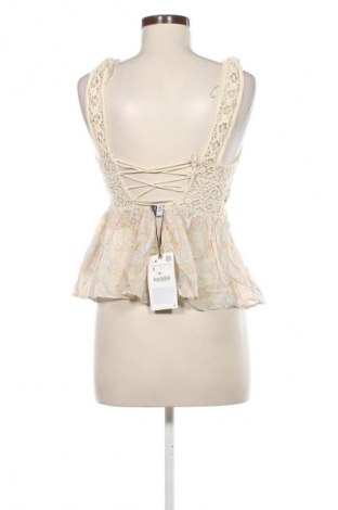 Дамски топ Zara, Размер S, Цвят Многоцветен, Цена 38,99 лв.