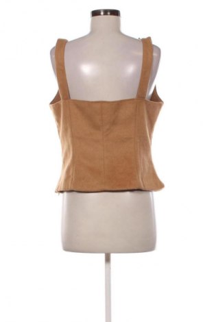 Γυναικείο τοπ Zara, Μέγεθος XL, Χρώμα  Μπέζ, Τιμή 20,99 €