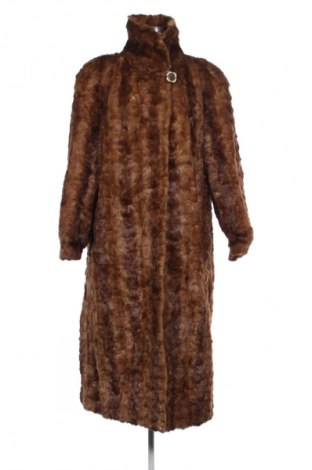 Дамско кожено палто Unbranded, Размер M, Цвят Кафяв, Цена 215,00 лв.