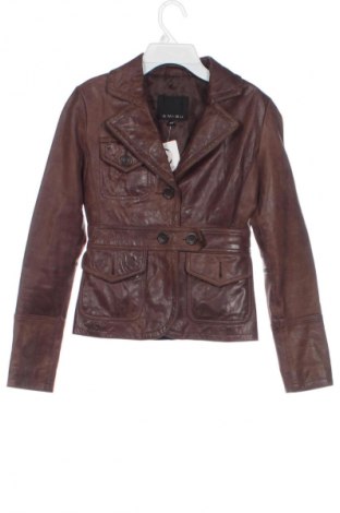 Damska kurtka skórzana Amisu, Rozmiar XS, Kolor Brązowy, Cena 222,99 zł