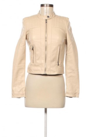 Damen Lederjacke Amisu, Größe XS, Farbe Beige, Preis 27,99 €