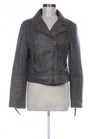 Γυναικείο δερμάτινο μπουφάν Arma, Μέγεθος L, Χρώμα Γκρί, Τιμή 178,96 €