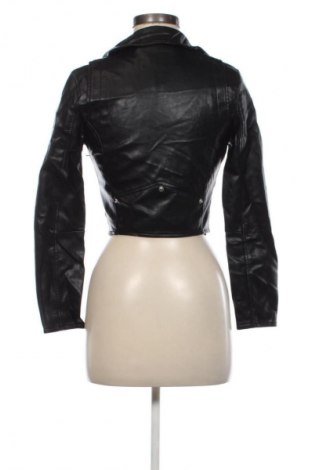 Dámská kožená bunda  Bershka, Velikost XS, Barva Černá, Cena  659,00 Kč