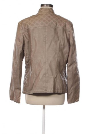 Дамско кожено яке Bpc Bonprix Collection, Размер XL, Цвят Бежов, Цена 22,49 €