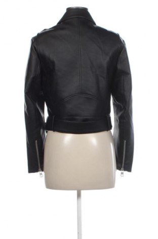 Geacă de piele pentru femei Calvin Klein Jeans, Mărime XS, Culoare Negru, Preț 989,99 Lei