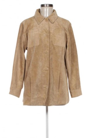 Dámska kožená bunda  Eddie Bauer, Veľkosť M, Farba Béžová, Cena  80,00 €