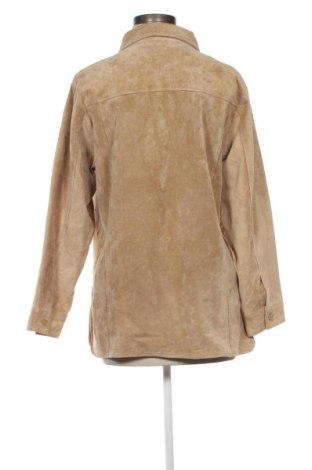 Dámska kožená bunda  Eddie Bauer, Veľkosť M, Farba Béžová, Cena  80,00 €