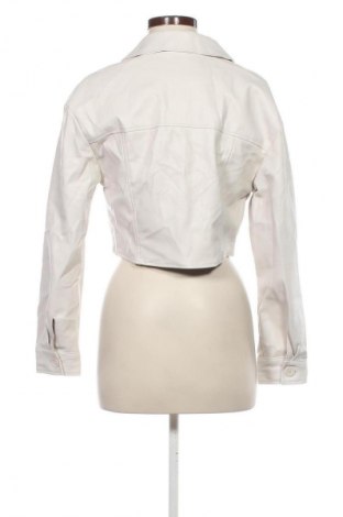 Дамско кожено яке Fb Sister, Размер M, Цвят Бежов, Цена 43,99 лв.