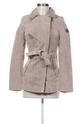 Dámska kožená bunda  Freaky Nation, Veľkosť XS, Farba Béžová, Cena  219,95 €