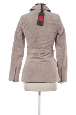 Dámska kožená bunda  Freaky Nation, Veľkosť XS, Farba Béžová, Cena  219,95 €