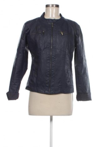 Dámska kožená bunda  Gina, Veľkosť M, Farba Modrá, Cena  30,95 €