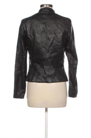 Дамско кожено яке H&M, Размер M, Цвят Черен, Цена 40,99 лв.