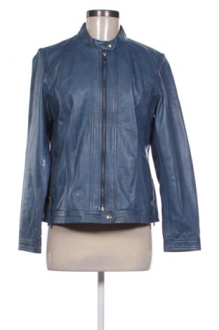 Damen Lederjacke Laura Kent, Größe M, Farbe Blau, Preis 50,00 €