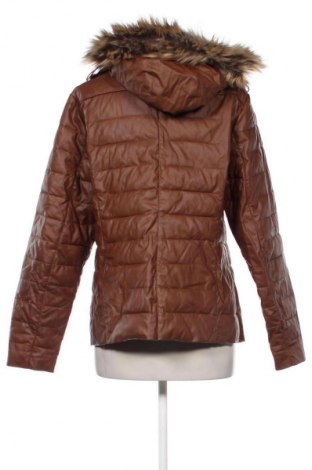 Dámska kožená bunda  Laura Torelli, Veľkosť L, Farba Hnedá, Cena  22,95 €