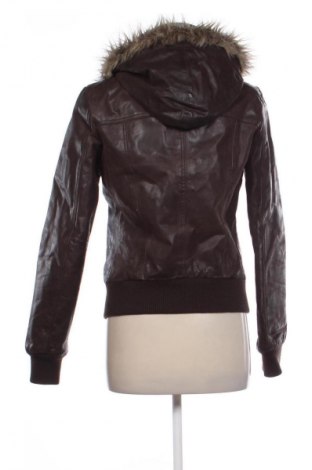Dámská kožená bunda  No Name, Velikost M, Barva Hnědá, Cena  1 646,00 Kč