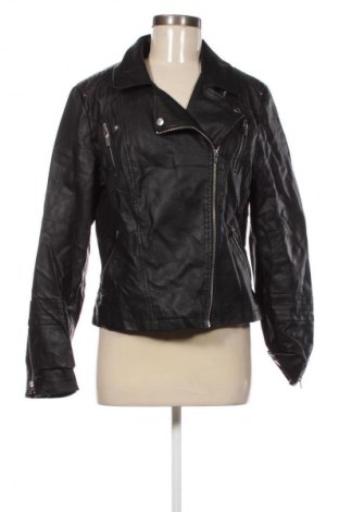 Dámská kožená bunda  ONLY, Velikost L, Barva Černá, Cena  599,00 Kč