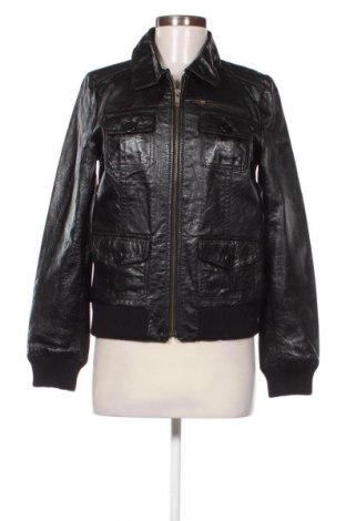 Dámska kožená bunda  Pepe Jeans, Veľkosť L, Farba Čierna, Cena  80,31 €