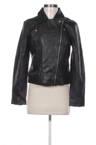 Dámska kožená bunda  Pieces, Veľkosť M, Farba Čierna, Cena  124,95 €