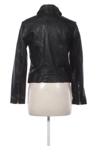 Dámska kožená bunda  Pieces, Veľkosť M, Farba Čierna, Cena  124,95 €
