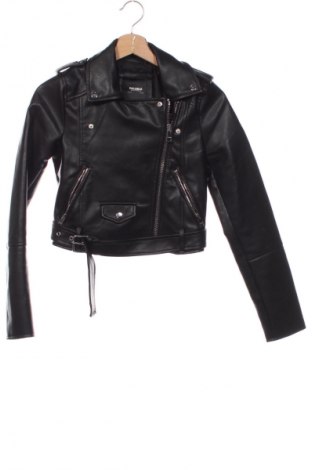 Dámská kožená bunda  Pull&Bear, Velikost XS, Barva Černá, Cena  734,00 Kč