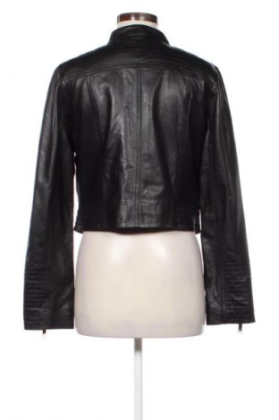 Γυναικείο δερμάτινο μπουφάν S.Oliver, Μέγεθος M, Χρώμα Μαύρο, Τιμή 88,10 €
