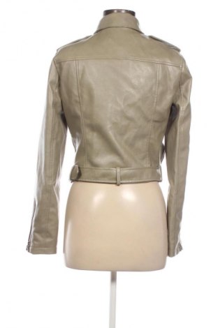 Damska kurtka skórzana Sinsay, Rozmiar M, Kolor Zielony, Cena 120,99 zł