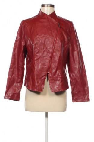 Damen Lederjacke Ts, Größe L, Farbe Rot, Preis 28,99 €