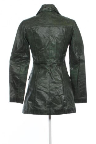 Γυναικείο δερμάτινο μπουφάν Unbranded, Μέγεθος M, Χρώμα Πράσινο, Τιμή 49,62 €