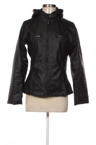 Γυναικείο δερμάτινο μπουφάν Unbranded, Μέγεθος L, Χρώμα Μαύρο, Τιμή 65,99 €