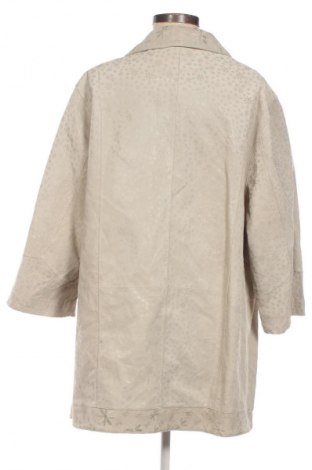 Dámska kožená bunda  Unbranded, Veľkosť XXL, Farba Béžová, Cena  50,00 €