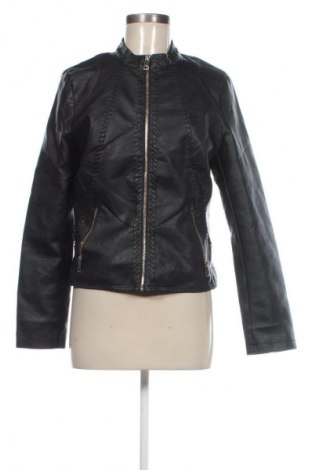 Γυναικείο δερμάτινο μπουφάν Unbranded, Μέγεθος M, Χρώμα Μαύρο, Τιμή 26,99 €